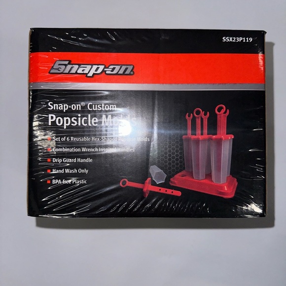 Snap On Tools Promotional Merchandise Custom Popsicle Molds SSX23P119 NEW! - Picture 2 of 3